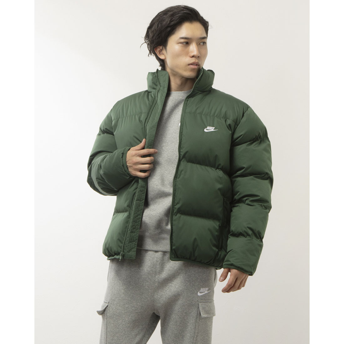 NIKE - 古着 00年代 ナイキ NIKE リバーシブル 中綿ジャケット