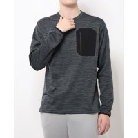 IGNIO/イグニオ IGNIO メンズ フィットネス 長袖Tシャツ ブロックフリースクルーネックロングTシャツ IG－3A15022TL/507115155