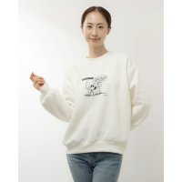 PEANUTS/ピーナッツ PEANUTS レディース スウェットトレーナー スウェット裏起毛クルー PN－9C25203TJ/507115362