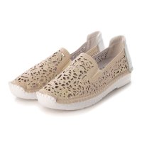 Carissimo alte/カリシモアルテ Carissimo alte カリシモアルテ キラキラレザーカット スリッポン/507115722