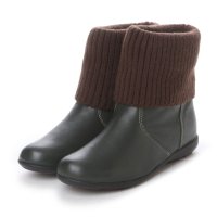 HERB/ハーブ herb ニット折り返し本革ブーツ/507115794