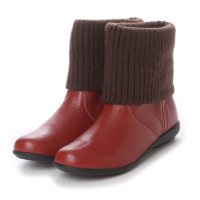 HERB/ハーブ herb ニット折り返し本革ブーツ/507115794