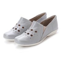 PASSER ACHETER/パセアシュテ PASSER ACHETER 山羊革パンチングスリッポン/507115835
