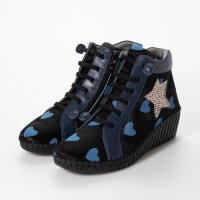 Carissimo alte/カリシモアルテ Carissimo alte ハラコ風 本革ウェッジソールスリッポン/507115953