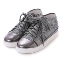 Carissimo alte/カリシモアルテ Carissimo alte 金糸ボタニカルデザイン 紐スニーカー/507115991