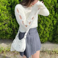 non-hedge/ノンヘッジ non－hedge シャギースリーブボタンショートプルオーバー/507116466