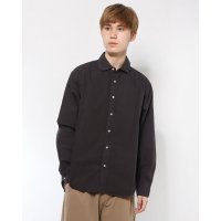 INCREWSIVE/インクルーシブ In'crewsive 製品染め ビッグシルエット シャツ/507117283