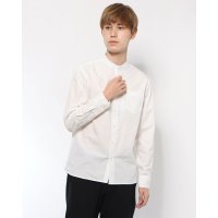 INCREWSIVE/インクルーシブ In'crewsive 製品染め バンドカラー シャツ/507117287