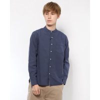 INCREWSIVE/インクルーシブ In'crewsive 製品染め バンドカラー シャツ/507117287