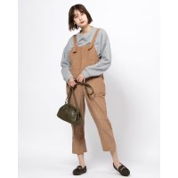 Nachu&Diary/ナチュアンドダイアリー Nachu & Diary フロントジップ オールインワン コーデュロイ オールインワン/507117307