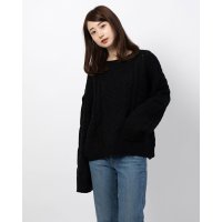 Nachu&Diary/ナチュアンドダイアリー Nachu & Diary ケーブル編み ニット トップス/507117353
