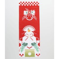 KAYA/【カヤ】注染手ぬぐい 鏡餅 レッド系その他/507117641