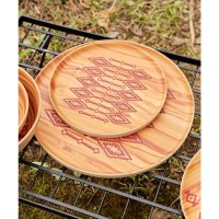 CAYHANE/【チャイハネ】BAMBOO FIBER ノマディ丸プレートS ウッド【返品不可商品】/507117753