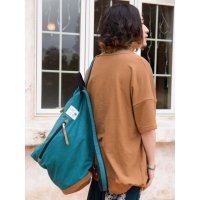 CAYHANE/【チャイハネ】INDIA MADE シンプルバックパック リュック ホワイト/507119086