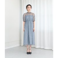 Placebo/プラシーボ Placebo バックリボン配色レースドレス/507121010
