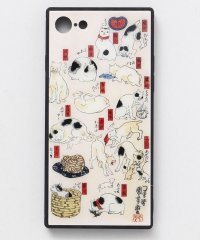 KAYA/【カヤ】iPhone SE/8/7兼用ガラス製スマホケース 和モダン柄スマホくるみ その他25/507121235