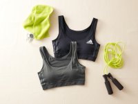 adidas/アディダス adidas スポーツブラ ハーフトップ 2枚組/507121545