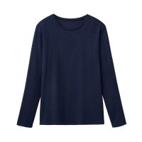 HOTMAGIC/ホットマジック HOTMAGIC あったかインナー 肌側綿 発熱【HOTリブ】 10分袖 長袖 秋冬/507121926