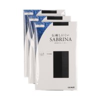 SABRINA/サブリナ SABRINA 【3足組】伝線しにく 美しい透明感 いストッキング 3足組/507121988