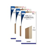 SABRINA/サブリナ SABRINA 【3足組】伝線しにくい 美しい透明感 ショートストッキング 3足組/507121990