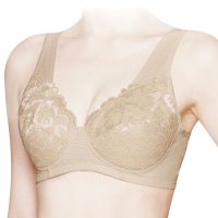 GUNZE/グンゼ GUNZE 綿混メッシュ ノンワイヤーブラジャー/507121993
