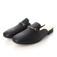 EN ASHINAGAOJISAN/エンアシナガオジサン EN あしながおじさん 華奢な金具が上品◇ビット付きフラットミュール/507122331