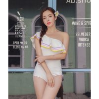 Lace Ladies/レースレディース Lace Ladies フリルデザインワンピース水着【返品不可商品】/507122401