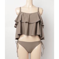 Lace Ladies/レースレディース Lace Ladies フリルカバーアップタンキニ・ビキニ 水着2点セット【返品不可商品】/507122617