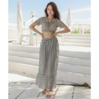Lace Ladies/レースレディース Lace Ladies カバーアップロングスカート付タンキニ・ビキニ 水着3点セット【返品不可商品】/507122675