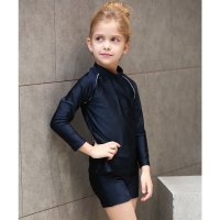 Lace Ladies/レースレディース Lace Ladies 女児 長袖 ハイネック セパレート スクール水着 ガールズ 女子 ラッシュガード/507123092