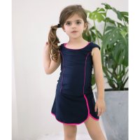 Lace Ladies/レースレディース Lace Ladies 女児 セパレート スカートタイプ スクール水着 ガールズ 女子 上下別 スカート【返品不可商品】/507123161