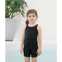 Lace Ladies/レースレディース Lace Ladies 女児 セパレート スクール水着 ガールズ 女子 無地 シンプル ノースリーブ【返品不可商品】/507123180