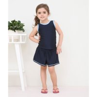 Lace Ladies/レースレディース Lace Ladies 女児 キュロット スカート セパレート ライン スクール水着 ガールズ 女子 Aライン【返品不可商品】/507123182