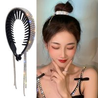 shoppinggo/ショッピングゴー shoppinggo ヘアクリップ お団子クリップ ポニーリング お呼ばれ おしゃれ キラキラ 人気 ビジュー 髪留め ジュエリー ヘアアレン/507124278