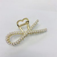 shoppinggo/ショッピングゴー shoppinggo キラキラヘアピン クリップ 花 パール付き ヘア留め ヘアアクセサリー ヘア爪/507124392