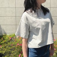 Spiritoso/スピリトーゾ Spiritoso コットン無地ベーシック半袖ショート丈Tシャツ/507124654