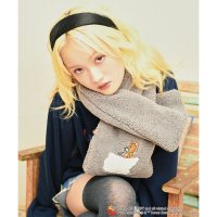 4GEEKs by SPIRALGIRL/フォーギークスバイスパイラルガール 4GEEKs by SPIRALGIRL 【TOM and JERRY / トムとジェリー】ボアマフラー/507125660