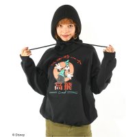 4GEEKs by SPIRALGIRL/フォーギークスバイスパイラルガール 4GEEKs by SPIRALGIRL 【Disney/ディズニー/グーフィー】チャイニーズアート“高飛”スウェットトップ/507125665