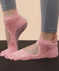 TeddyShop/テディショップ Teddyshop レディース くるぶし丈の5本指ヨガソックス/507125770