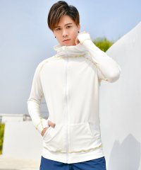 TeddyShop/テディショップ Teddyshop メンズ フード付きフロントジップ長袖ラッシュガード/507125838