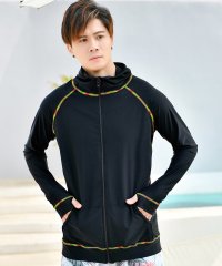 TeddyShop/テディショップ Teddyshop メンズ フード付きフロントジップ長袖ラッシュガード/507125838