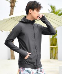TeddyShop/テディショップ Teddyshop メンズ フード付きフロントジップ長袖ラッシュガード/507125838