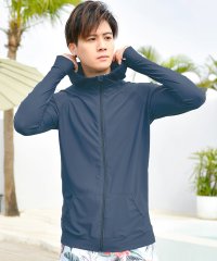 TeddyShop/テディショップ Teddyshop メンズ フード付きフロントジップ長袖ラッシュガード/507125838