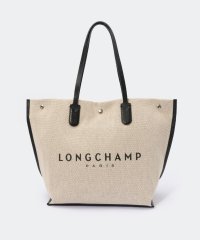 Longchamp/ロンシャン LONGCHAMP 1009 HSG トートバッグ ロゾ レディース バッグ コットン 手提げ ショッピングバッグ Lサイズ ROSEAU/507126904