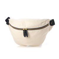Otias/オティアス Otias 日本製8号帆布×シュリンクレザーウエストバッグ/507126916