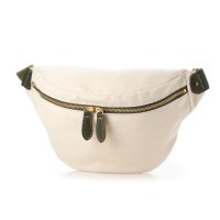Otias/オティアス Otias 日本製8号帆布×シュリンクレザーウエストバッグ/507126916
