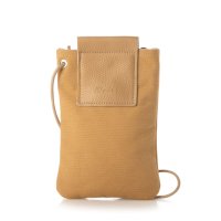Otias/オティアス Otias 日本製8号帆布×本革スマホショルダーバッグ/507126919