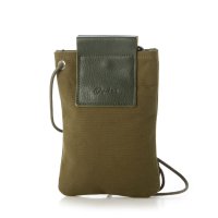 Otias/オティアス Otias 日本製8号帆布×本革スマホショルダーバッグ/507126919