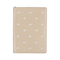 perche/ペルケ perche ドット刺繍B6手帳カバー/507126937