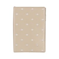 perche/ペルケ perche ドット刺繍A5手帳カバー/507126938